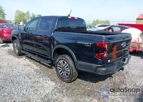2024 Ford Ranger Lariat from USA, damaged, VIN 1FTER4KH3RLE24919